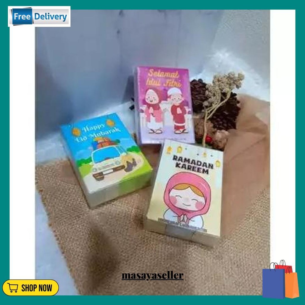 

Amplop Lebaran Hari Raya Idul Fitri Isi 50Pcs Angpao Karakter Lucu Ramadhan 2024 Kemasan Mika Termurah Banget