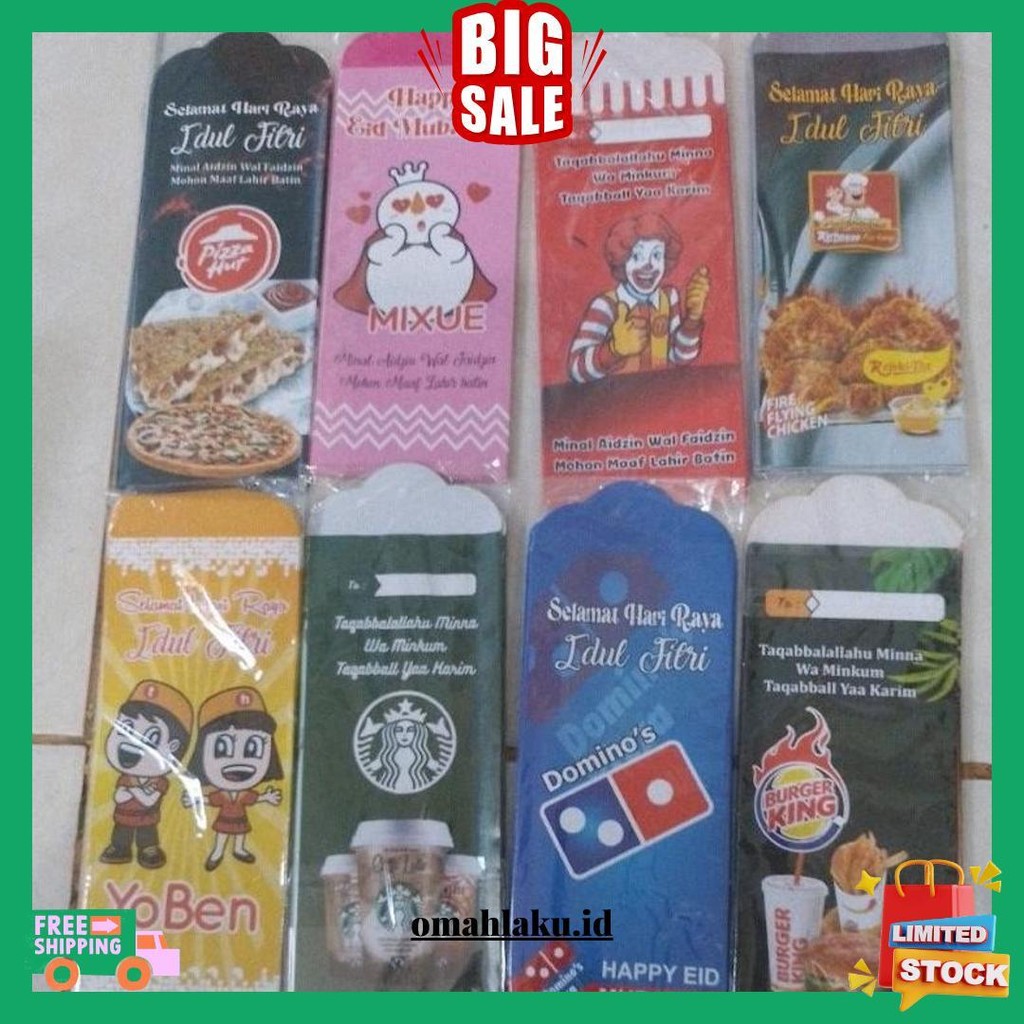 

Amplop Lebaran Jumbo Isi 10 Bisa Cod