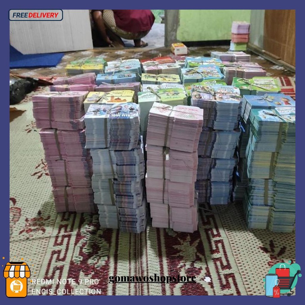 

Pilih Motif - 100 Lembar Amplop Mini Muslim Siap Kirim