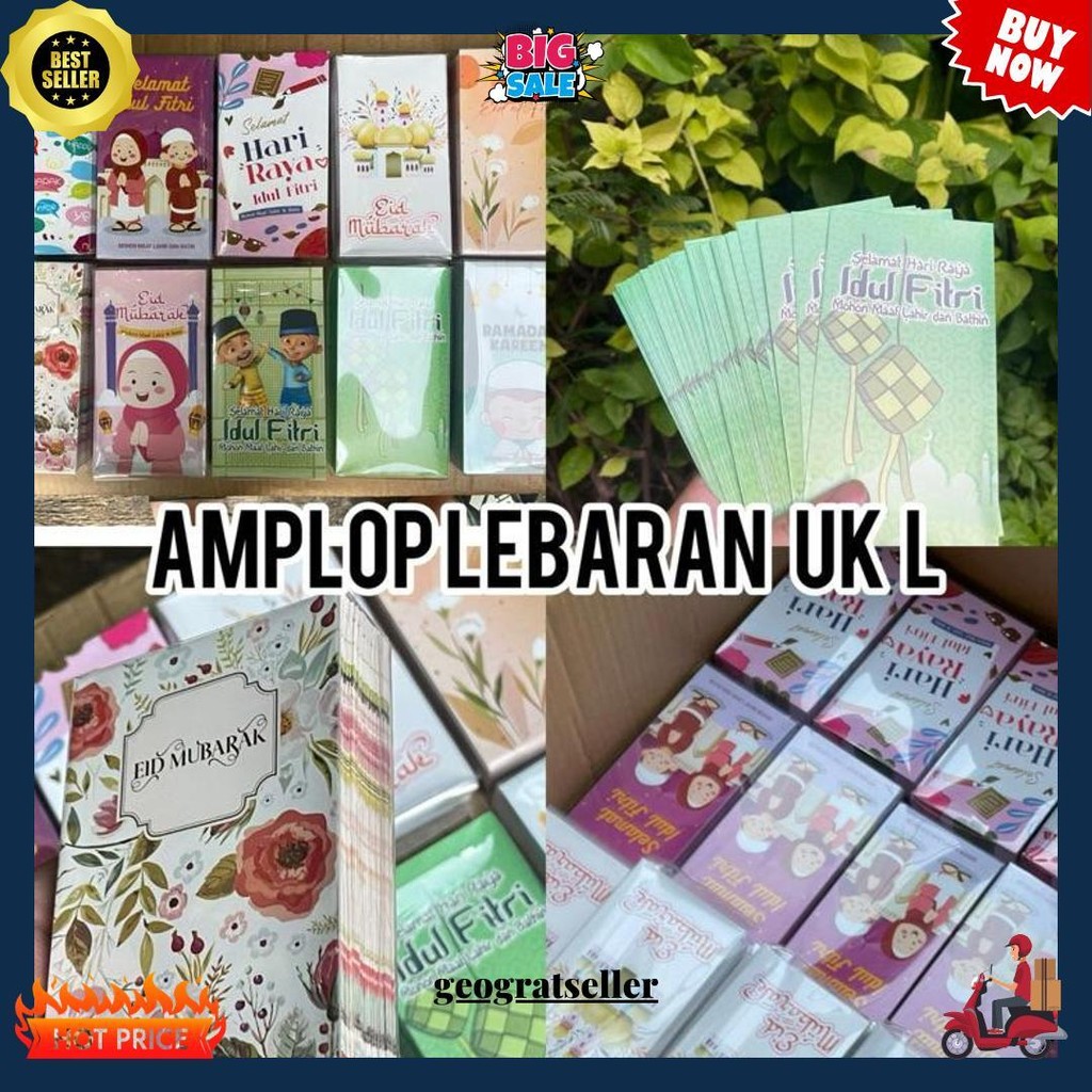 

Amplop Lebaran Premium Paket Box Isi 50Pcs Muslim Islami Idul Fitri 2025 Termurah Banget