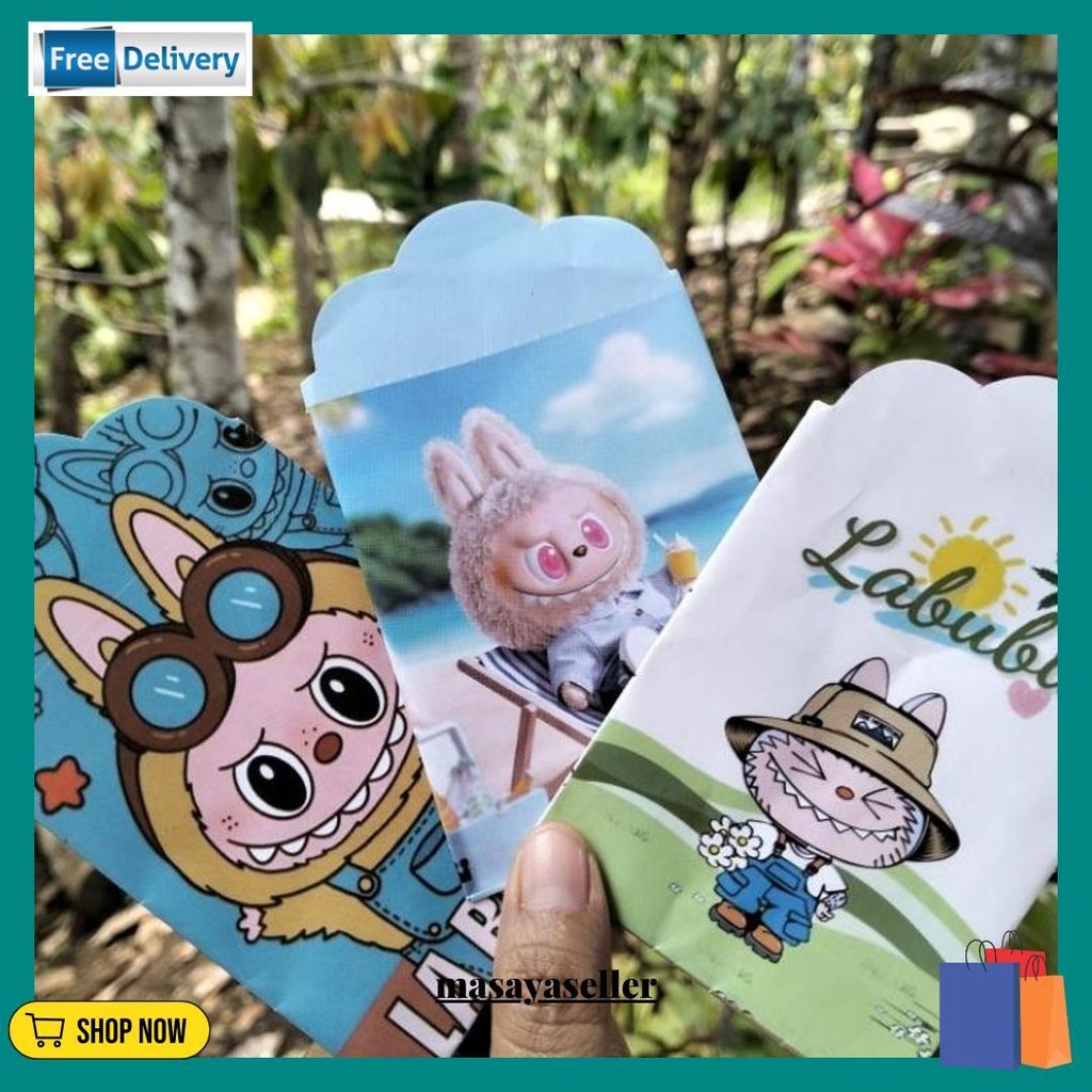 

Amplop Angpao Lebaran Medium Motif Labubu Isi 10 Pcs Termurah Banget