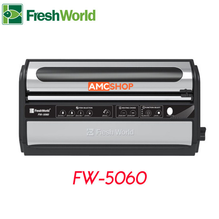 FRESH WORLD FW-5060 MESIN VACUUM SEALER KOMERSIAL VACUM (BISA BASAH)