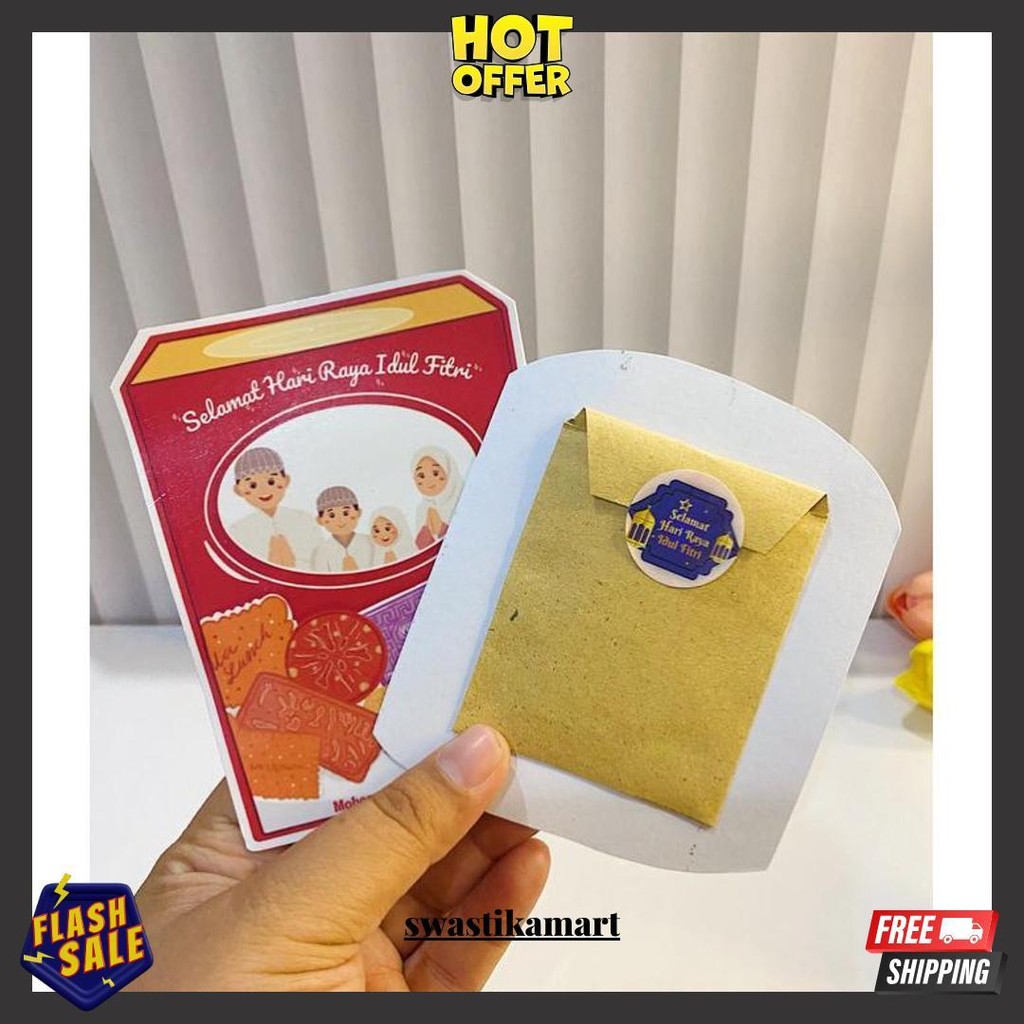 

Amplop Lebaran Karakter Unik Terbaru | Amplop Lebaran 2025 | 6Pcs/Pack Original Produk