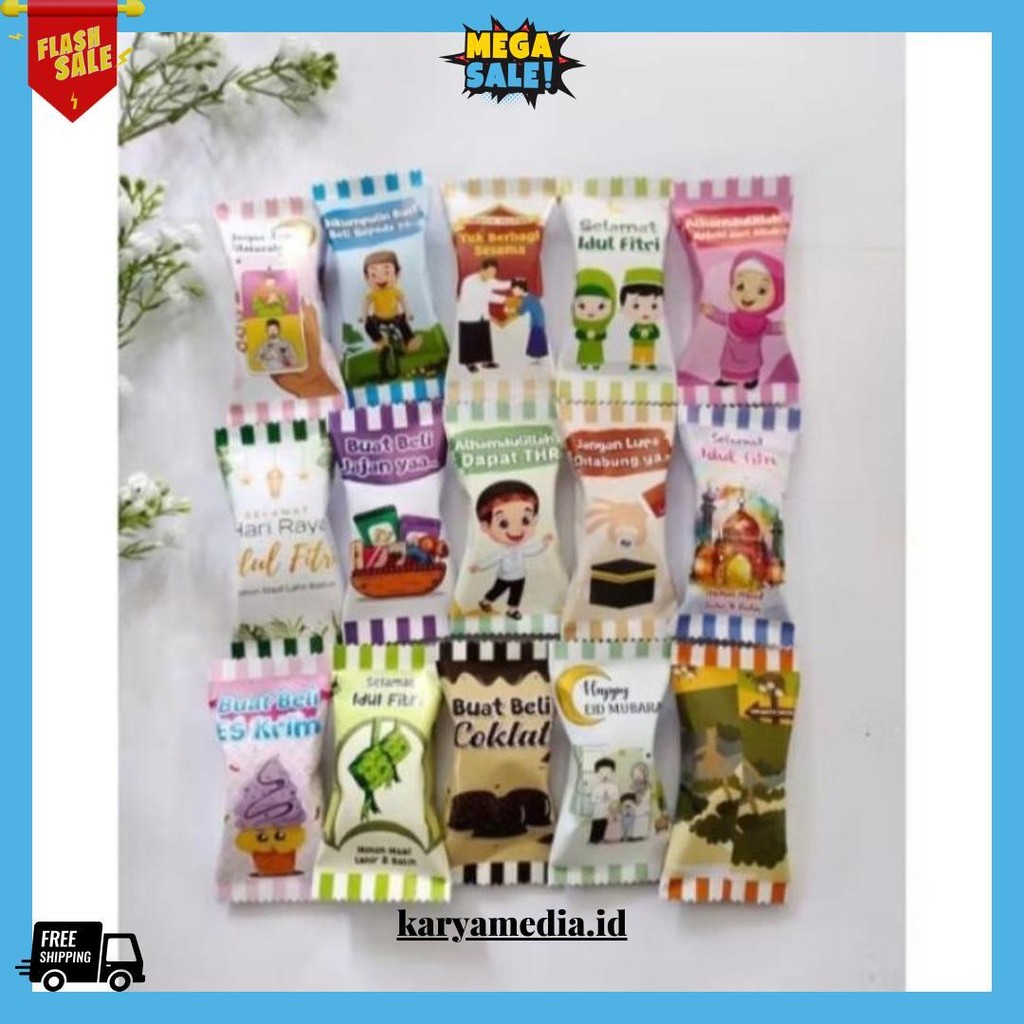

Ready Amplop Permen Lebaran Motif Random ( 1 Pack Isi 10Pcs ) Ready Stock Siap Kirim