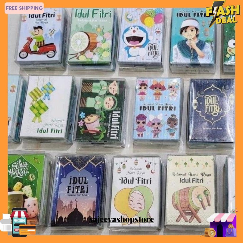 

Amplop Lebaran Isi 50 Mix Cod