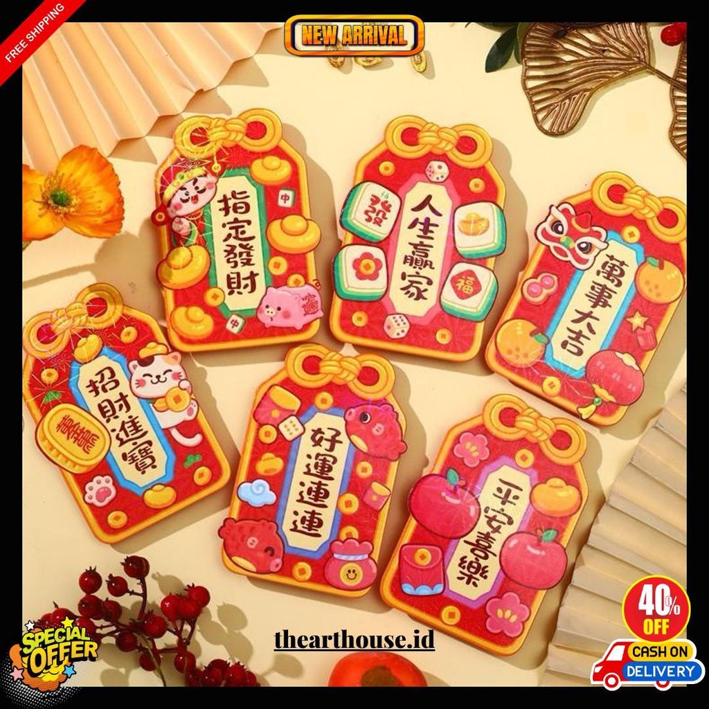 

Angpao Sincia Tahun Baru Imlek 2025 Premium Dan Unik Original Produk