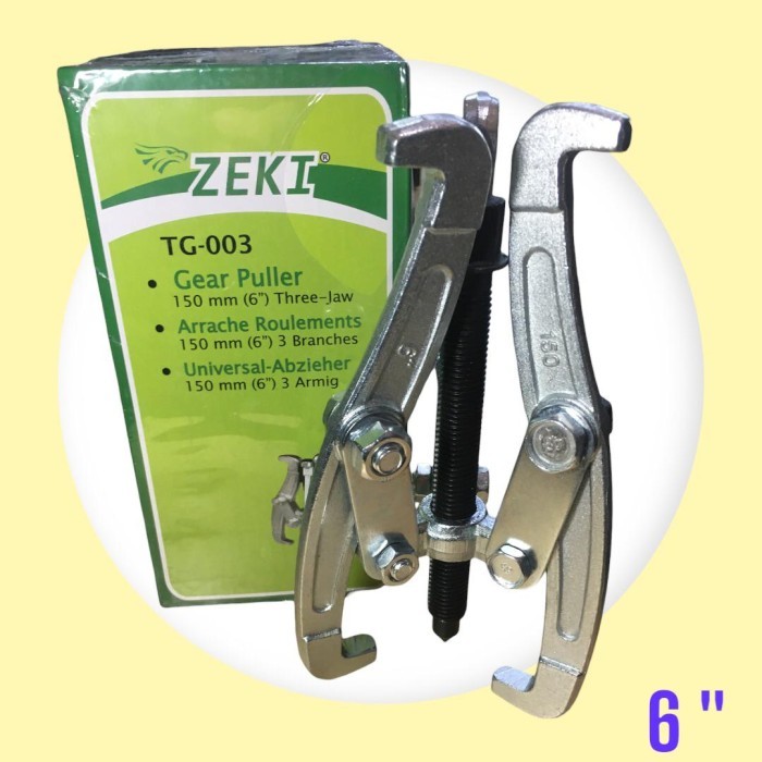 Original..!! Treker Bearing Zeki Ukuran 6 Inch Kaki 3 (150 Mm)