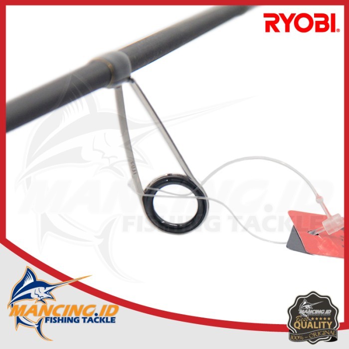 Set Pancing Joran Ryobi Zauber Zrs682L (Fuji) Ultra Light Fishing Rod Spinning