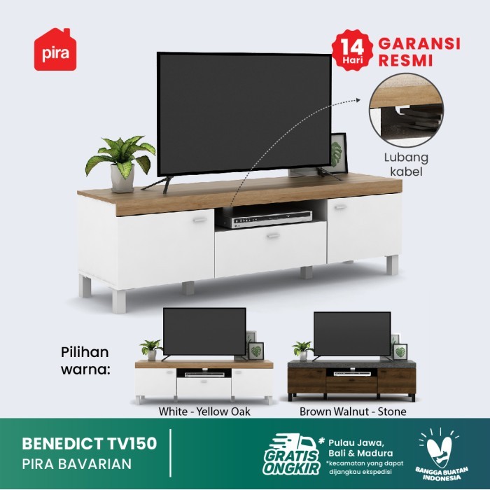 Pira Bavarian - Benedict Tv150 Meja Tv / Rak Tv
