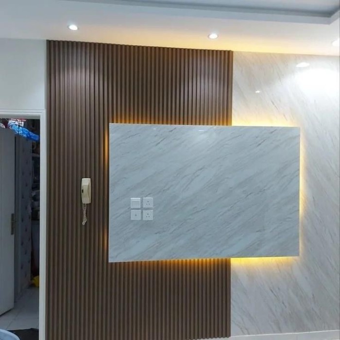 Backdrop Tv Minimalis Ukuran 160*110Cm(Costum Bisa)