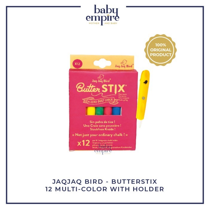 

PROMO! Jaq Jaq Bird - ButterStix 12pcs w/ Holder