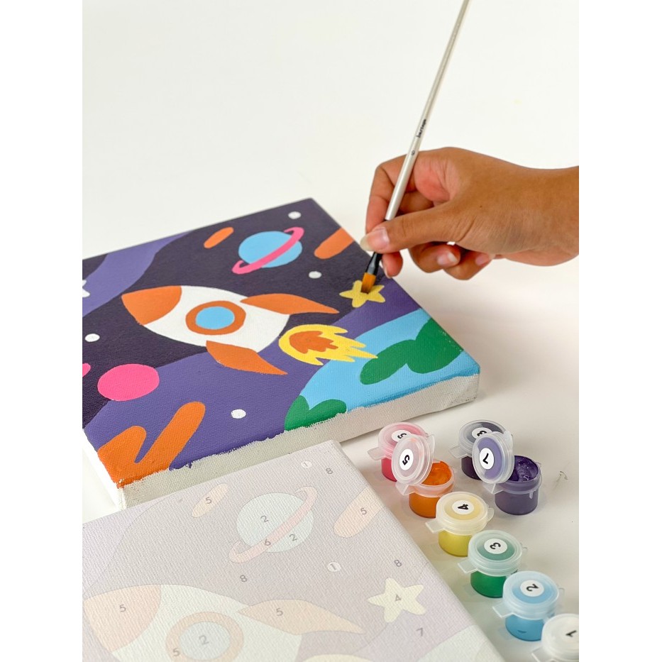 

Bartega Paint By Number Kids - Space Adventure