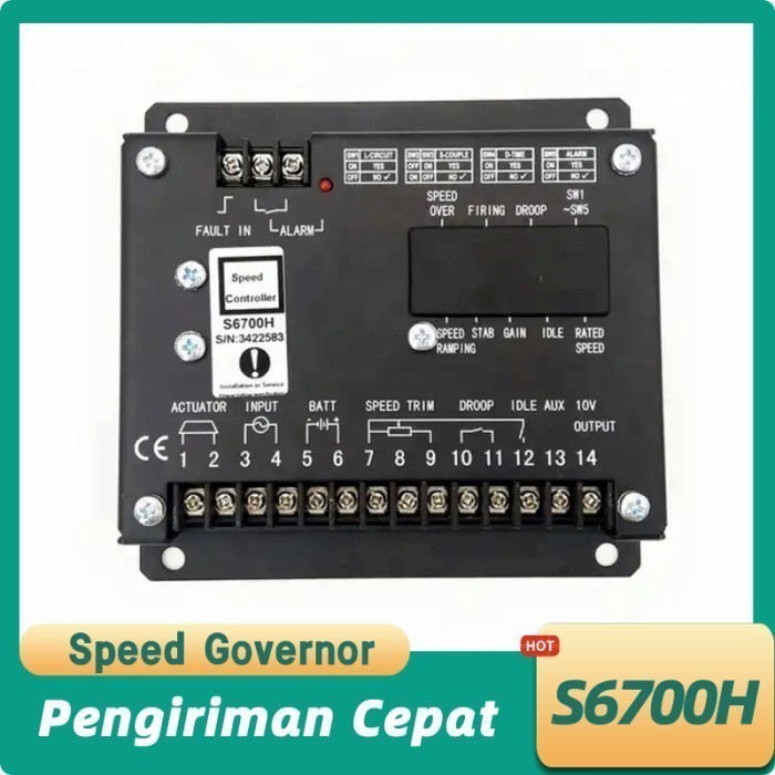 S6700H SPEED CONTROLLER S6700H GENSET SIGMA SPEED CONTROL S6700H OEM
