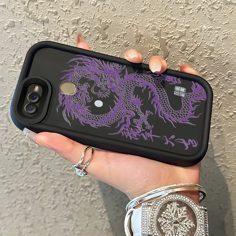 Casing Hp OPPO A7 A5s A12 A12S A11k A5 A3s A12E Realme C1 Case Casing Softcase Lukisan China Loong M
