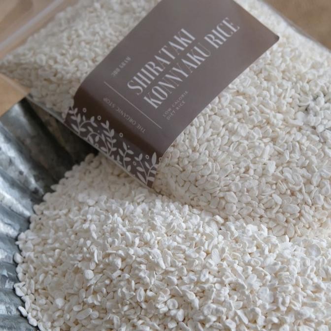 

TheOrganicStop Shirataki Konnyaku Rice Beras Low Carb Diet 300 gram AS99