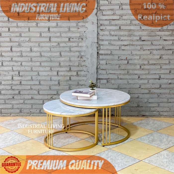 Maja Tamu, Coffee Table Marmer , Coffee Table Top Marmer Minimalis