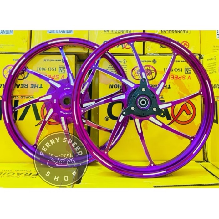 Velg Pelek Racing Vnd Ak88 160-17 & 160 17 Aerox new & Aerox old Ak 88