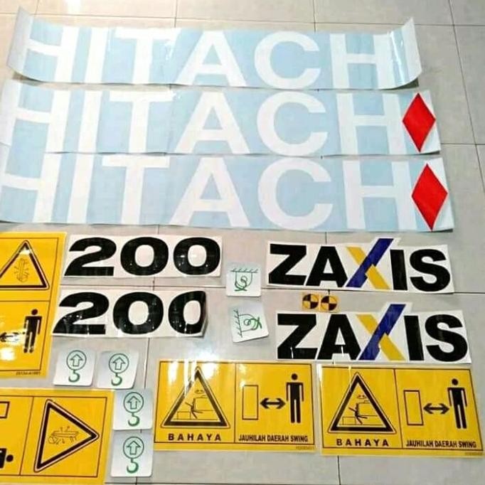 

Promo Stiker Hitachi Zaxis 200 Stiker Alat Berat COD