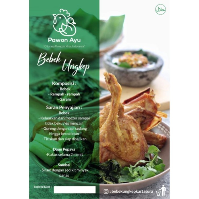 

PROMO! BEBEK UNGKEP KARTOSURO PAWON AYU / BEBEK UNGKEP FROZEN