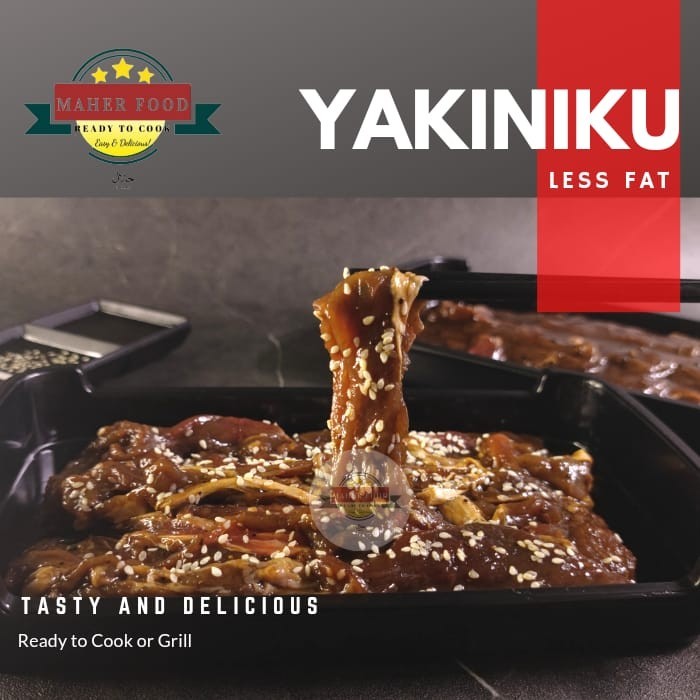 

Marinated Beef Slice Yakiniku 250gr/ Daging Slice Marinasi 250gr
