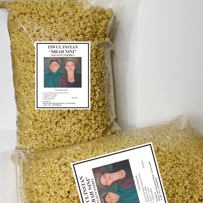 

Tiwul instan 1kg/Tiwul instan gunungkidul/Oyek singkong/Beras diet