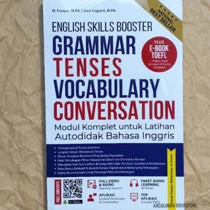

Terlaris Kamus Bahasa Inggris English Grammar Tenses Vocabulary Conversation Ready Stok