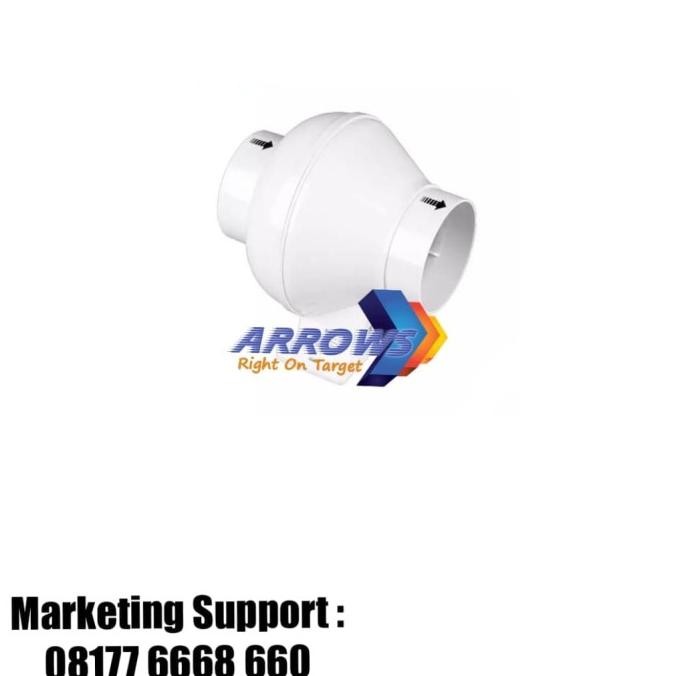 Promo Inline Fan Plastik 4 inch Duct Inline Plastik 4 inch Inline Fan 4 inch COD