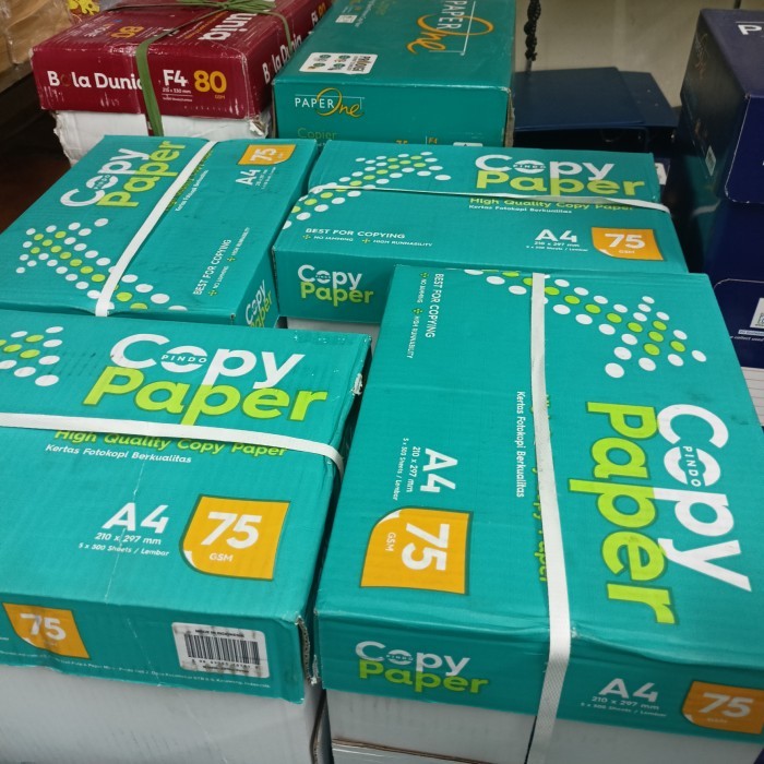 

kertas HVS A4 75 gr copy paper perdus(5rim)