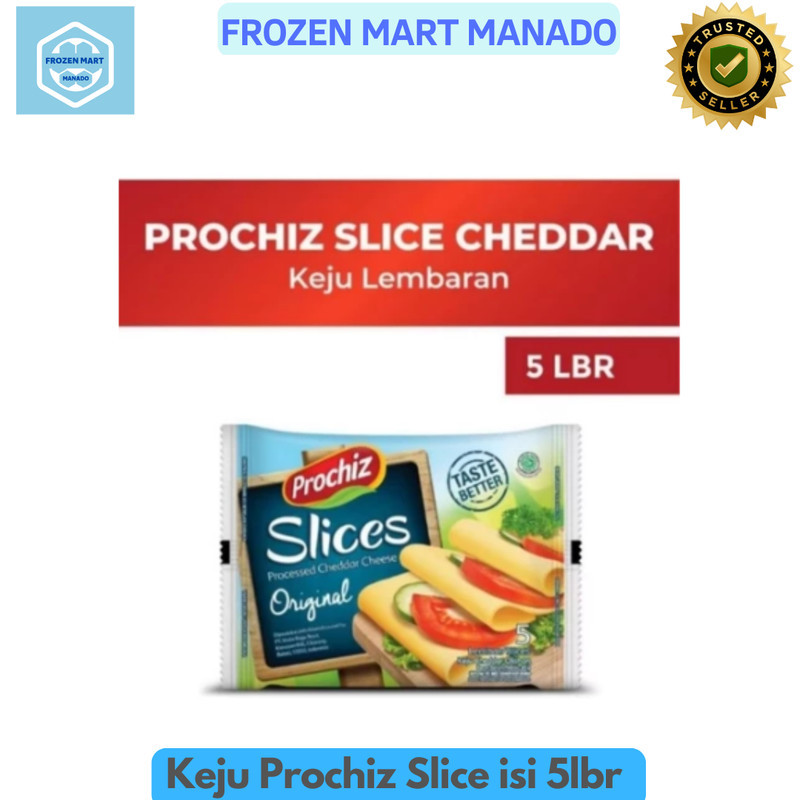 

Keju Prochiz Slice isi 5lbr - Frozen Mart Manado (Frozen Food Manado)