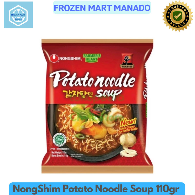 

NongShim Potato Noodle Soup 110gr - Frozen Mart Manado (Frozen Food Manado)
