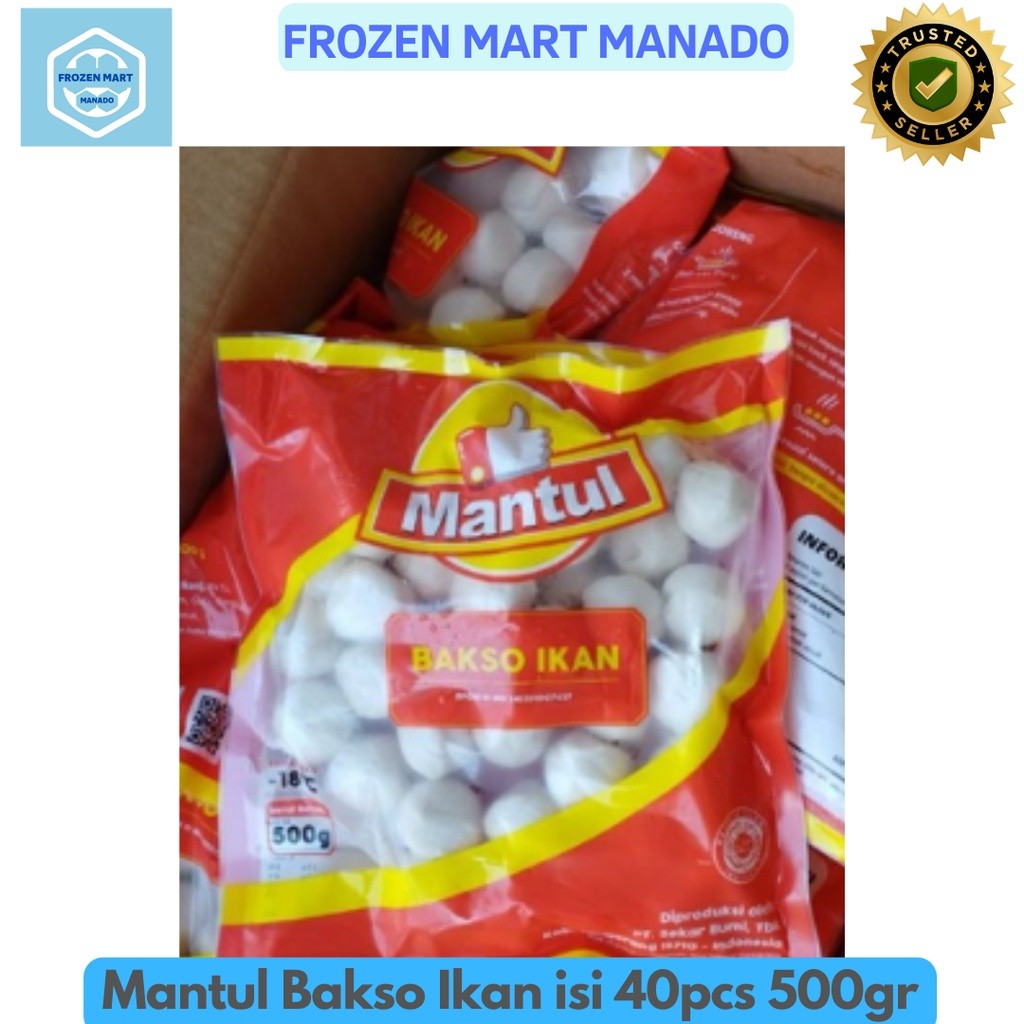 

Mantul Bakso Ikan isi 40pcs 500gr - Frozen Mart Manado (Frozen Food Manado)