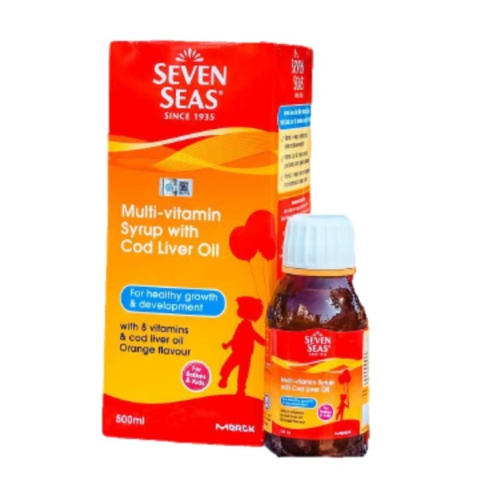 readyy Seven Seas Multivitamin Sirup with Cod Liver Oil Minyak Ikan Anak
