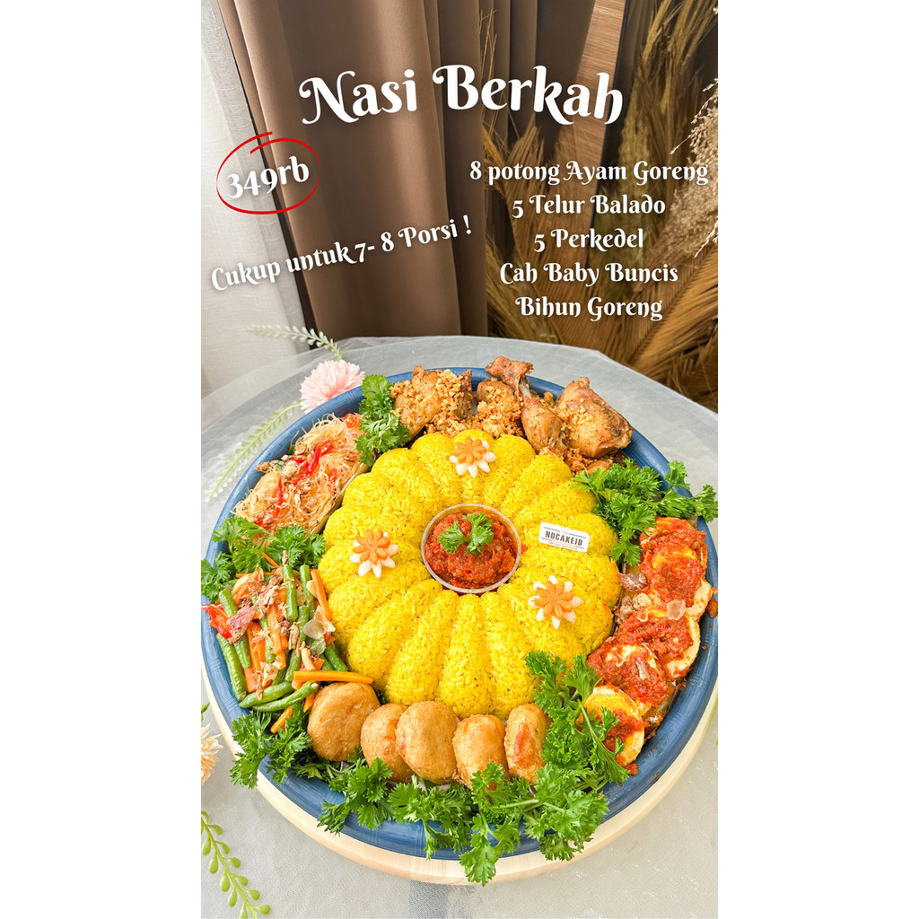 

Hampers Nasi Tampah I Hampers Nasi Berkah I Hantaran Nasi Kuning