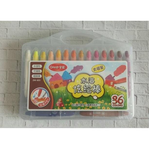 

Terlaris Grasp Crayon Oil Pastels 36 Warna Zw603 Mata Besar Ready Stok