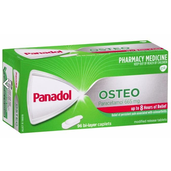 Panadol Osteo 96 Kaplet - Produk Australia original