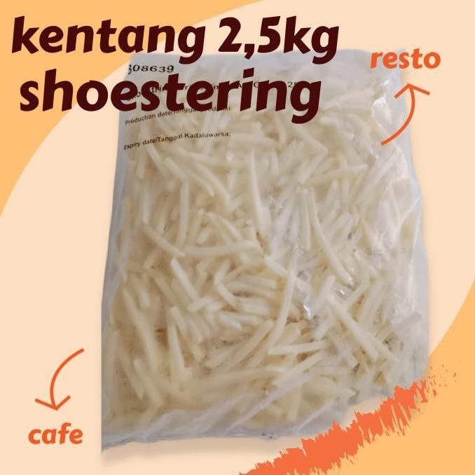 

Kentang Shoestering Polos 2,5Kg Original