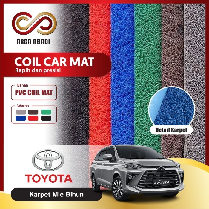 

TERLARIS KARPET MOBIL TOYOTA AVANZA 2022 MIE BIHUN 1 WARNA MURAH!!! MURAH