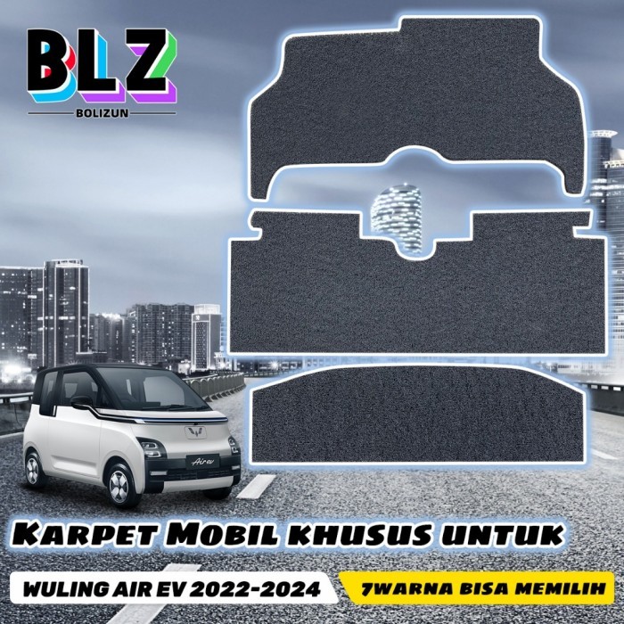

TERLARIS BOLIZUN KARPET MOBIL MIE BIHUN CUSTOM WULING AIR EV 2022-2024 (2 BARIS, 2BARIS+BAGASI)