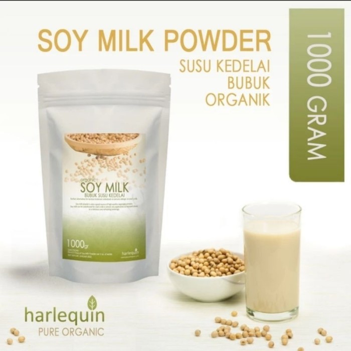 

TERLARIS SUSU KEDELAI BUBUK MURNI 1000 GRAM NATURAL SOY MILK POWDER MURAH!!! MURAH