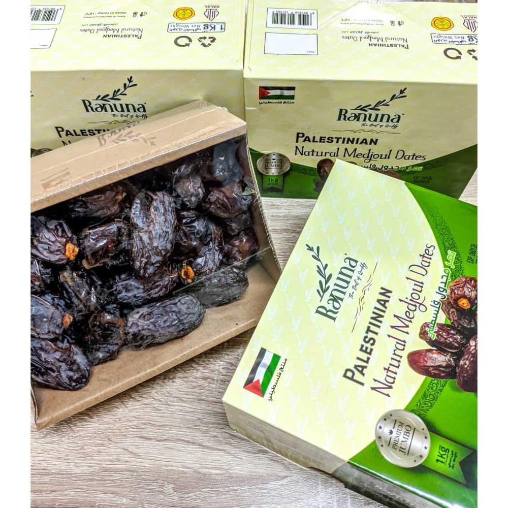 

Kurma Medjol RANUNA PALESTINE New Product kemasan 1kg