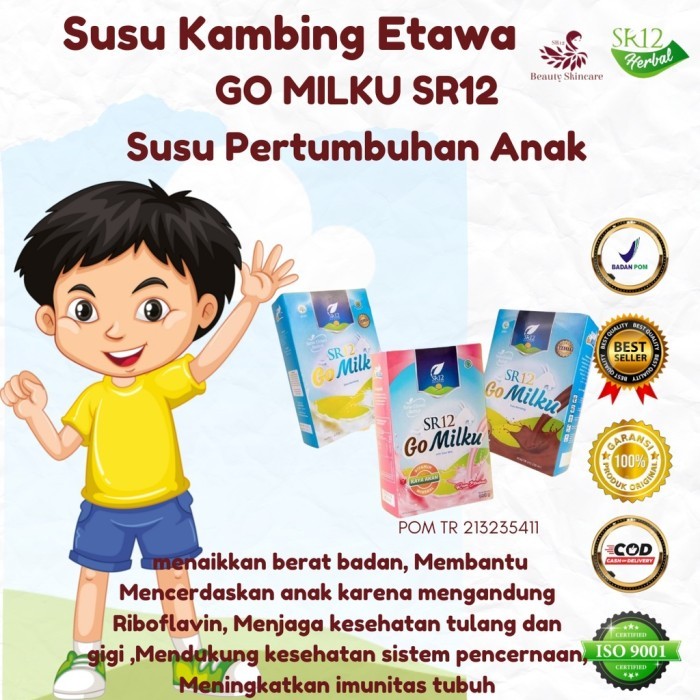 

TERLARIS SUSU PENGGEMUK BADAN ANAK / SUSU PENAMBAH BERAT BADAN / SUSU KAMBING / SUSU TULANG /