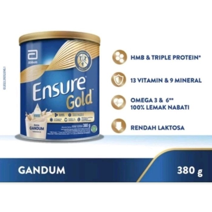 

TERLARIS PROMO CUCI GUDANG!! ENSURE GOLD RASA GANDUM 380 GR. PALING MURAH!! MURAH!!! MURAH