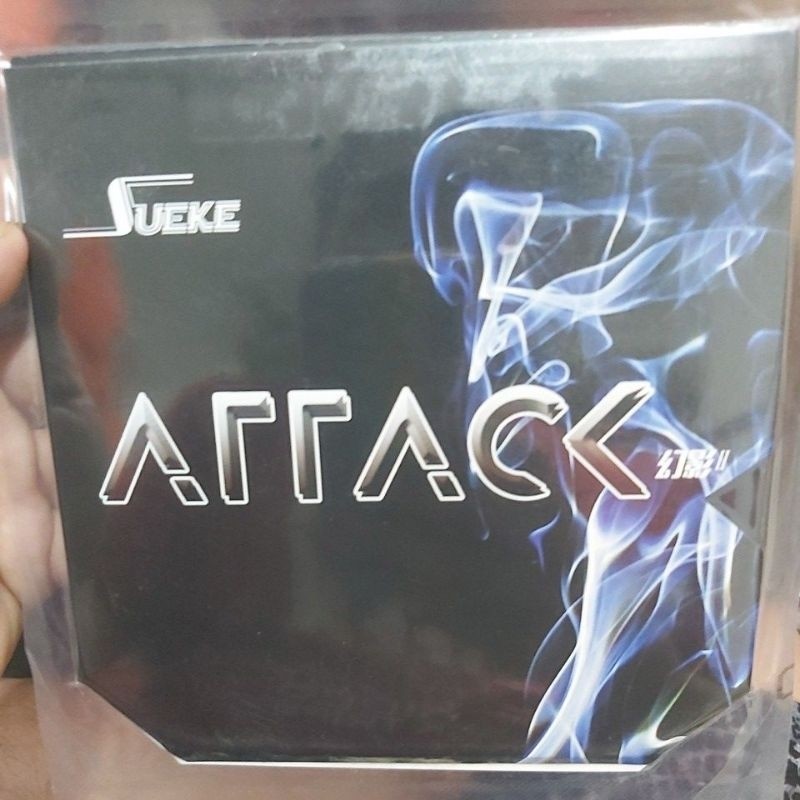 Awet Sueke Attack Phantom Ii Provincial Blue Sponge Original Karet Pingpong