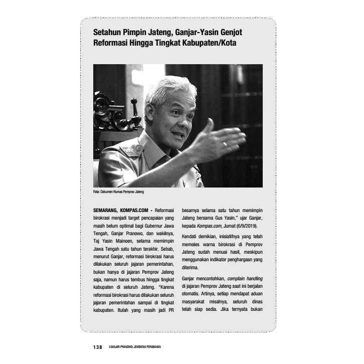 

GANJAR PRANOWO JEMBATAN PERUBAHAN