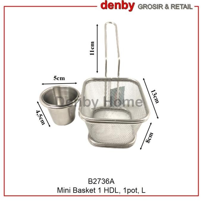 

Reno Keranjang Saji Kentang French Fries Serving Basket Original