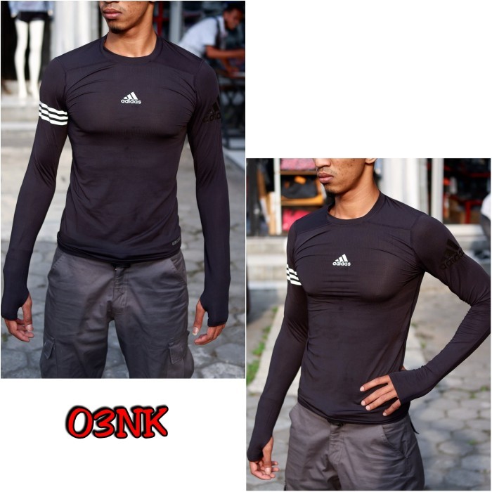 New KAOS TSHIRT MANSER BASELAYER DRY FIT UNISEX ADIDAS REGULAR FIT