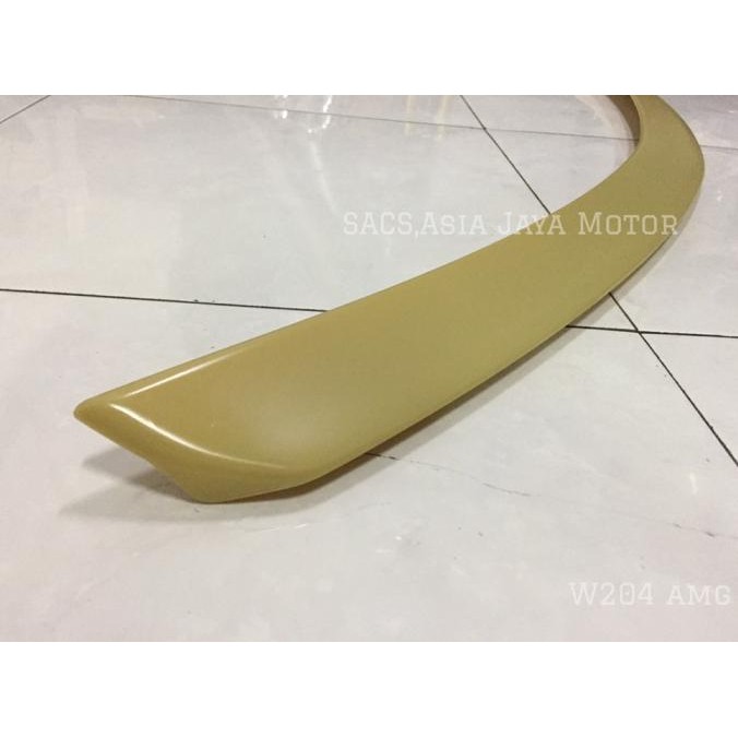 Ducktail plastik import mercy w204 4D AMG trunk spoiler