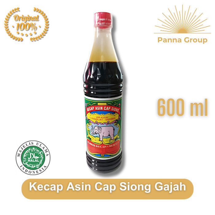 

Kecap Asin Cap Siong Gajah / Kecap Asin Bangka Cap Siong Gajah / Sijiu Bangka