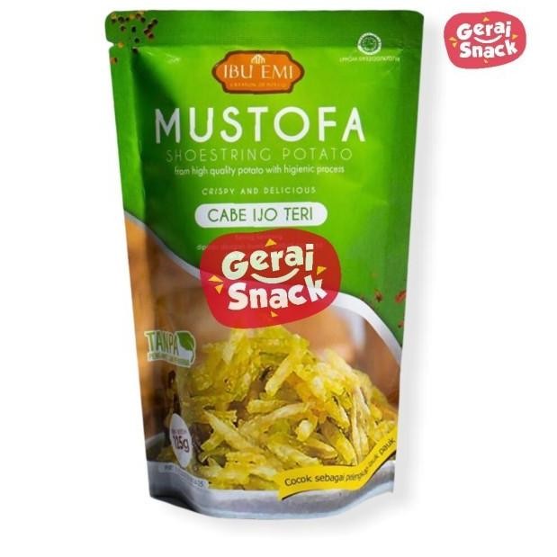 

Kentang Mustofa Ibu Emi Rasa Cabe Ijo 125Gr Original