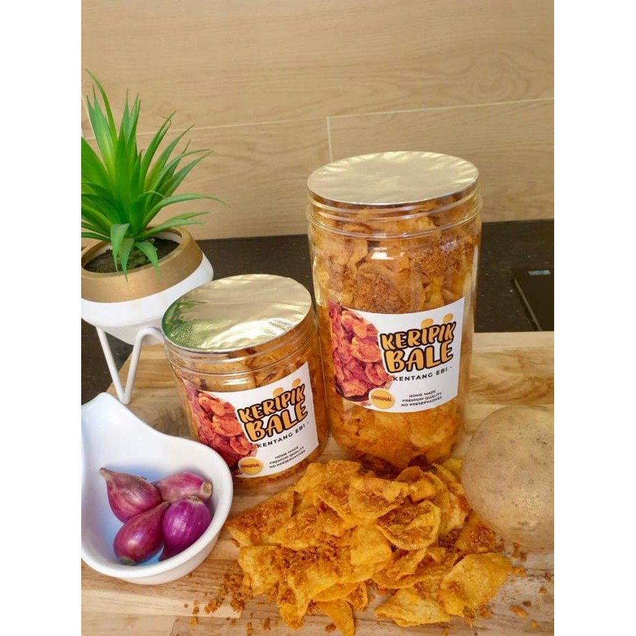 

Keripik Kentang Ebi Keripik Bale 4 Pcs Homemade Tanpa Pengawet Original